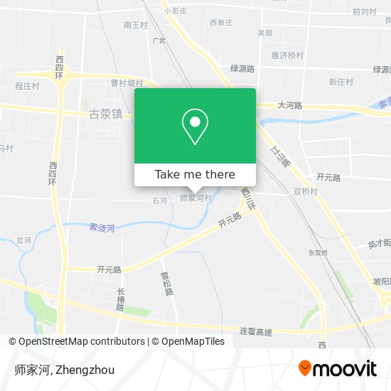 师家河 map