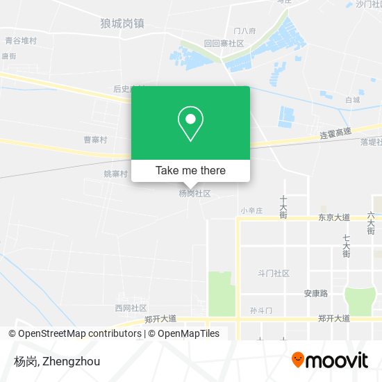 杨岗 map