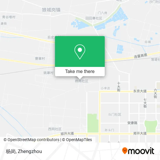 杨岗 map