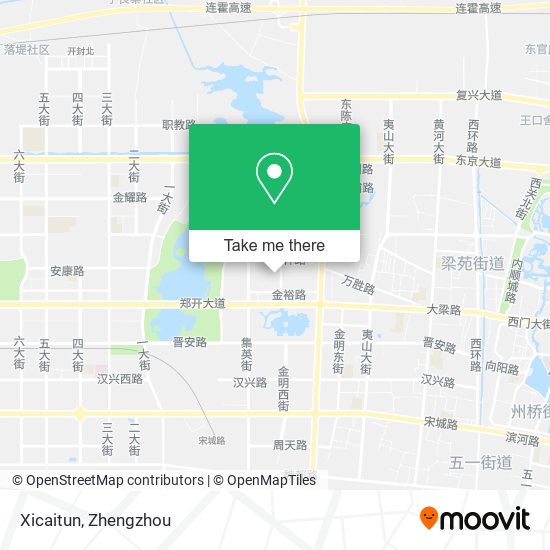 Xicaitun map
