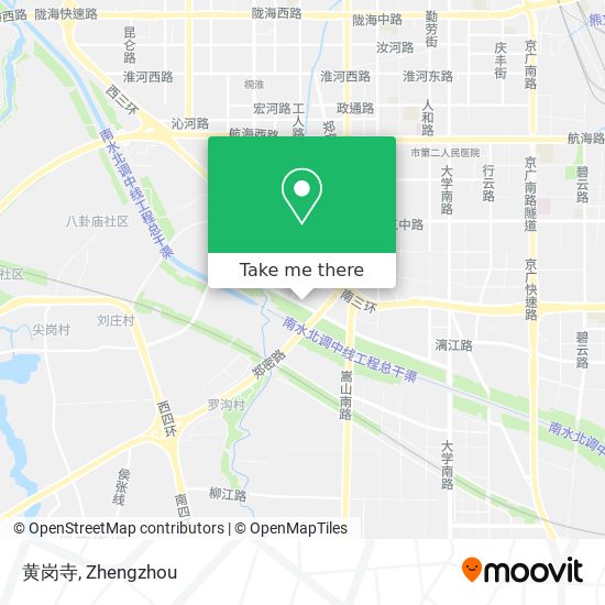 黄岗寺 map