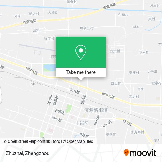 Zhuzhai map