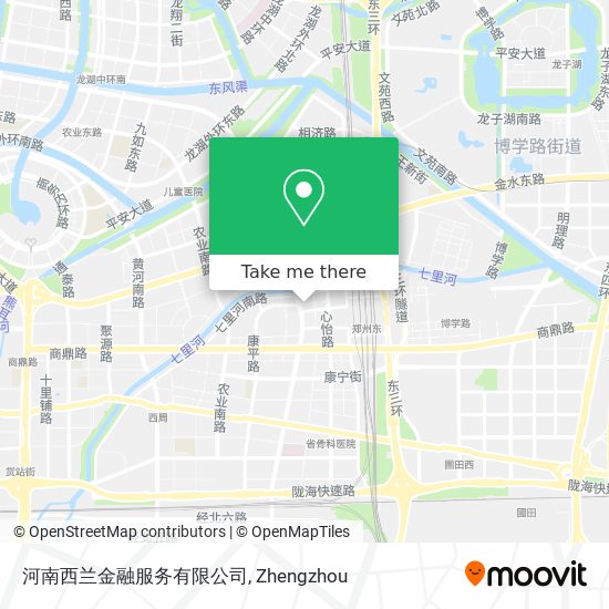 河南西兰金融服务有限公司 map