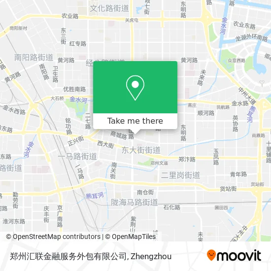 郑州汇联金融服务外包有限公司 map