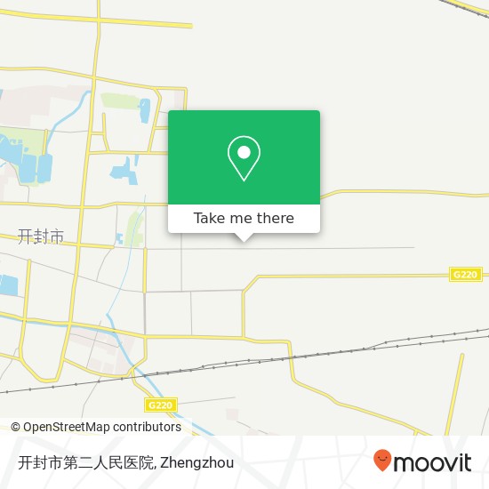 开封市第二人民医院 map
