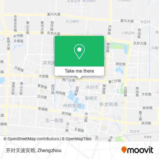 开封天波宾馆 map