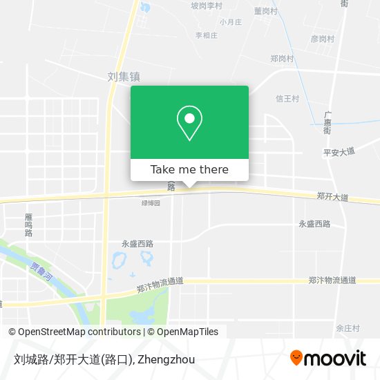 刘城路/郑开大道(路口) map