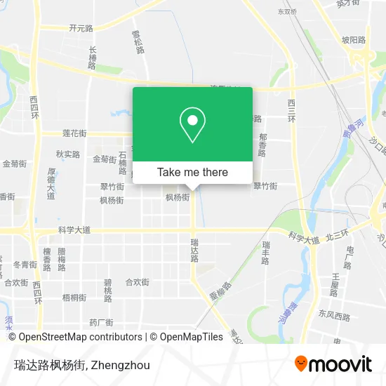 瑞达路枫杨街 map