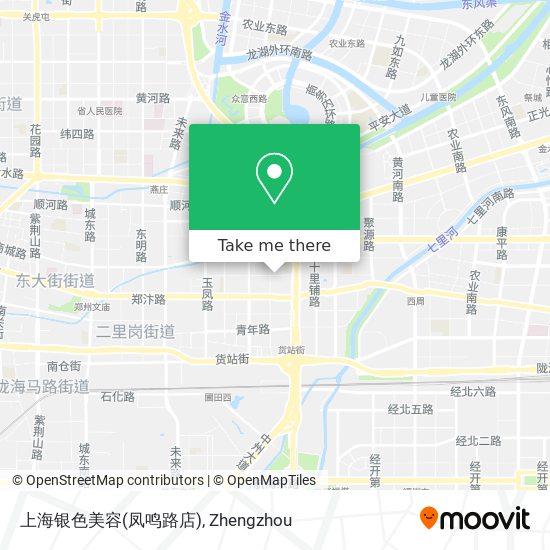 上海银色美容(凤鸣路店) map