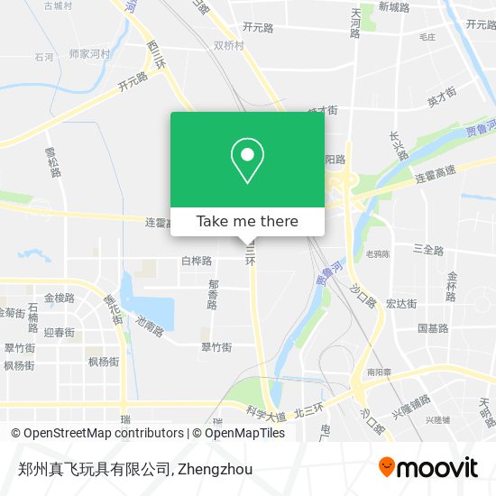 郑州真飞玩具有限公司 map