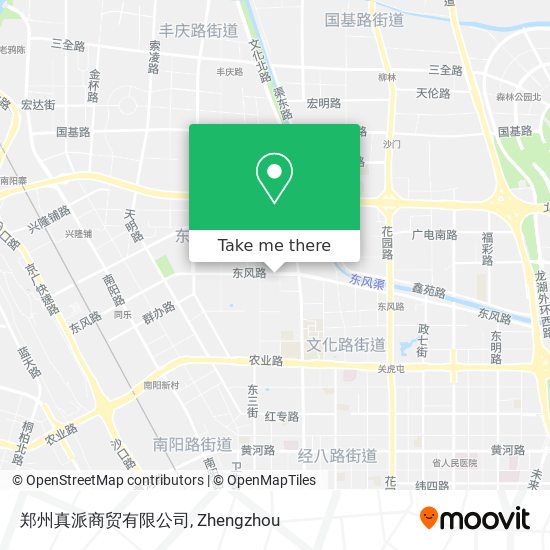 郑州真派商贸有限公司 map
