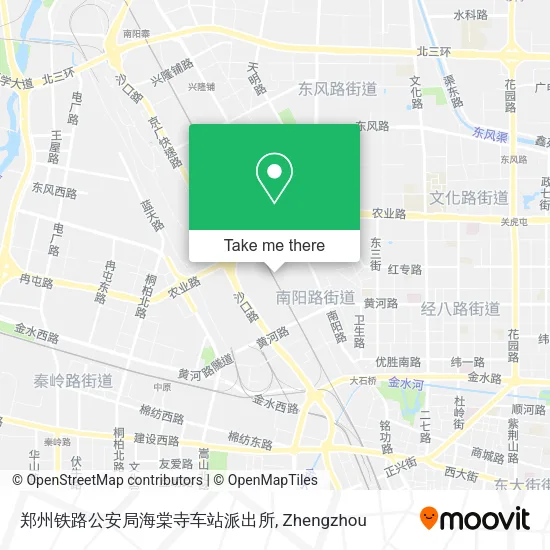 郑州铁路公安局海棠寺车站派出所 map