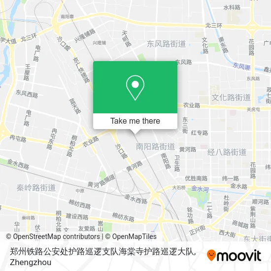 郑州铁路公安处护路巡逻支队海棠寺护路巡逻大队 map