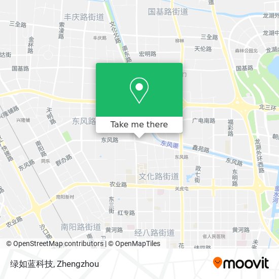 绿如蓝科技 map