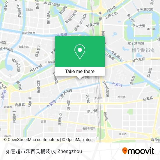 如意超市乐百氏桶装水 map