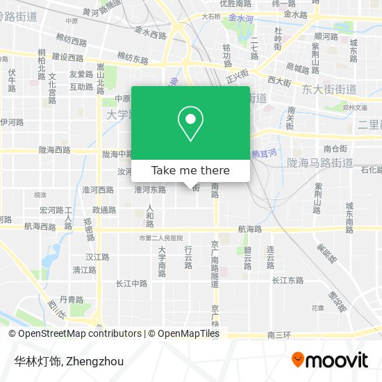 华林灯饰 map