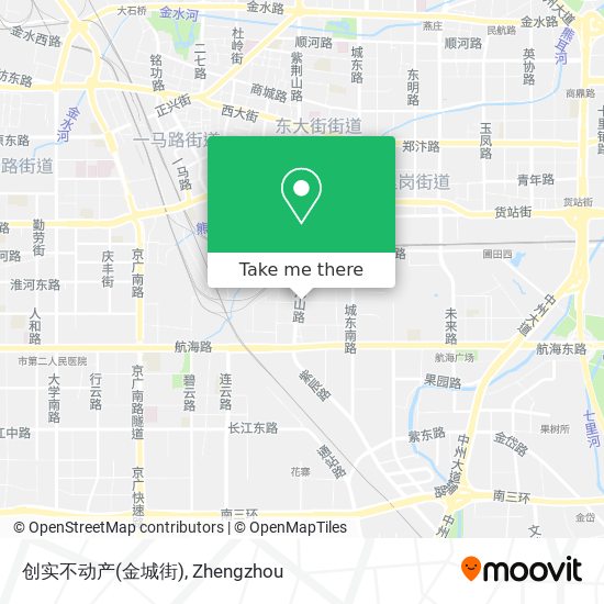 创实不动产(金城街) map