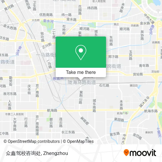 众鑫驾校咨询处 map