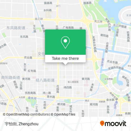 宇怡街 map