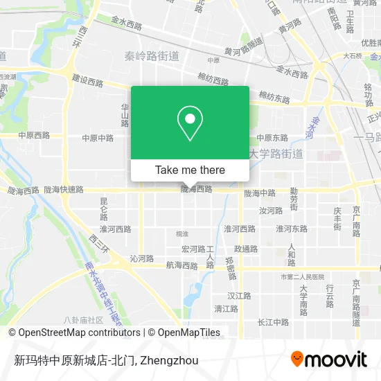 新玛特中原新城店-北门 map