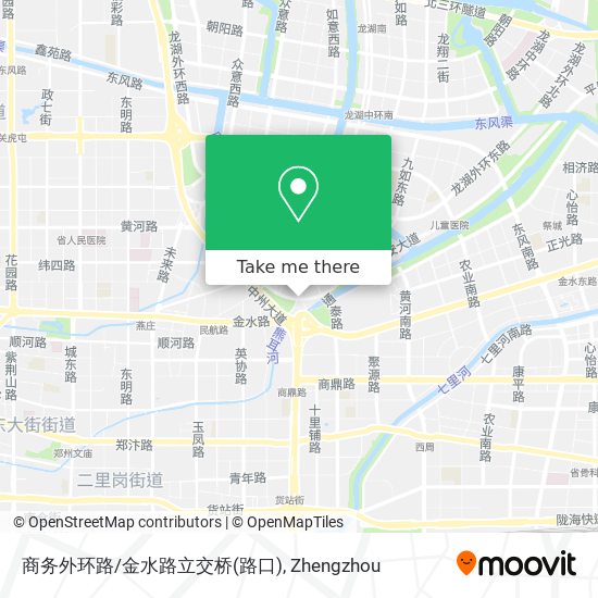 商务外环路/金水路立交桥(路口) map