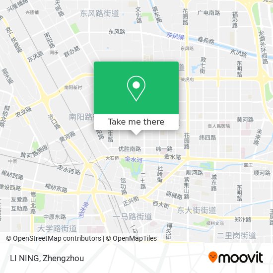 LI NING map