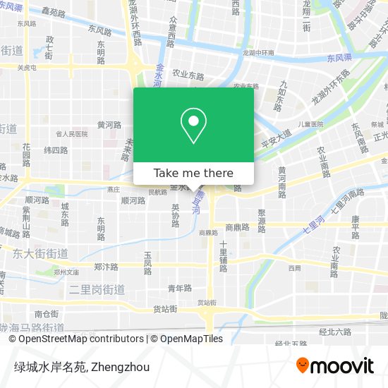 绿城水岸名苑 map