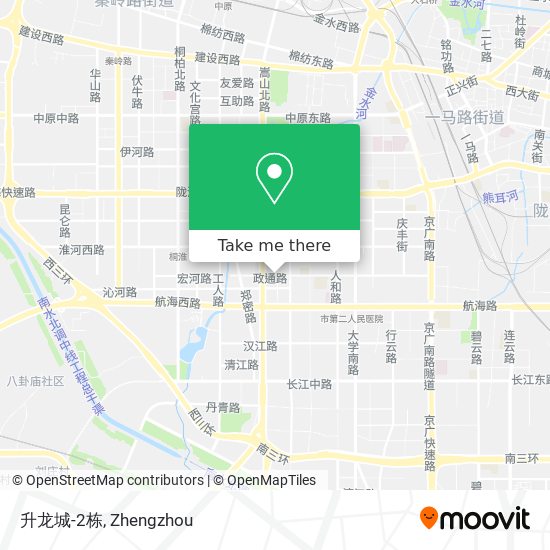 升龙城-2栋 map