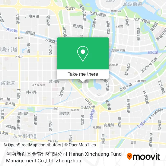河南新创基金管理有限公司 Henan Xinchuang Fund Management Co.,Ltd map