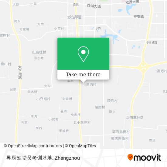 昱辰驾驶员考训基地 map