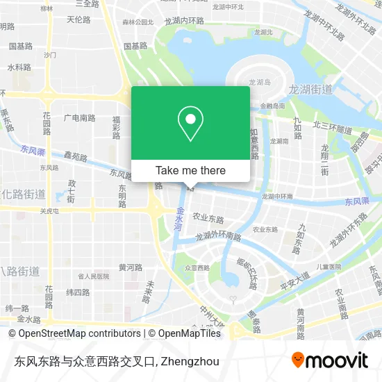 东风东路与众意西路交叉口 map