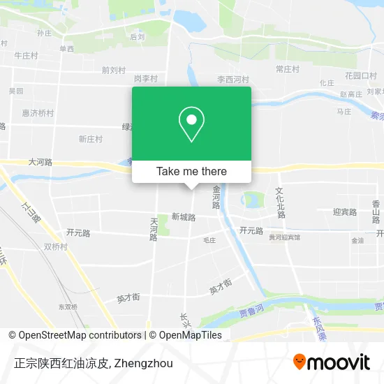 正宗陕西红油凉皮 map