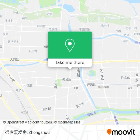 强发蛋糕房 map