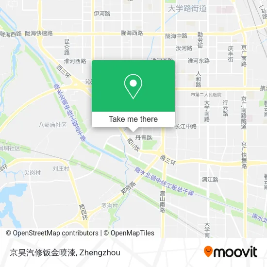 京昊汽修钣金喷漆 map