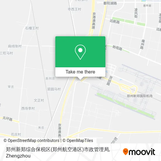 郑州新郑综合保税区(郑州航空港区)市政管理局 map