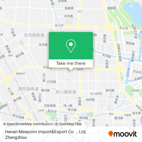 Henan Minecom Import&Export Co.，Ltd map