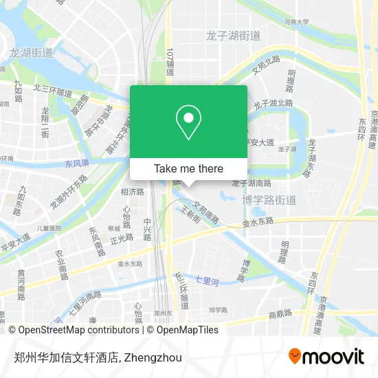 郑州华加信文轩酒店 map