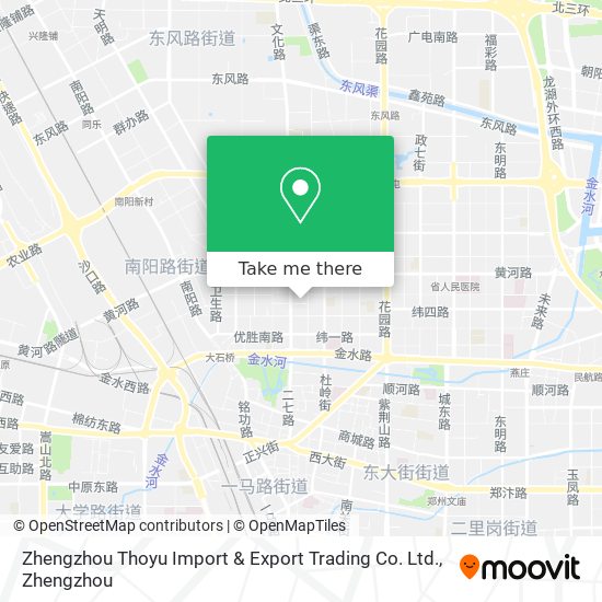 Zhengzhou Thoyu Import & Export Trading Co. Ltd. map