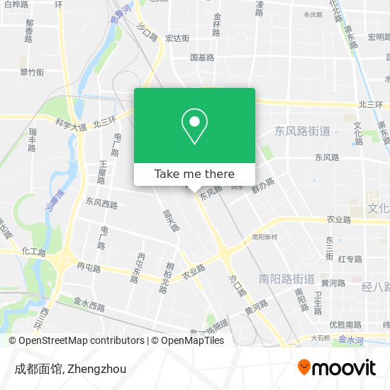成都面馆 map