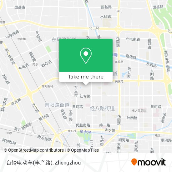 台铃电动车(丰产路) map