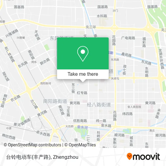 台铃电动车(丰产路) map