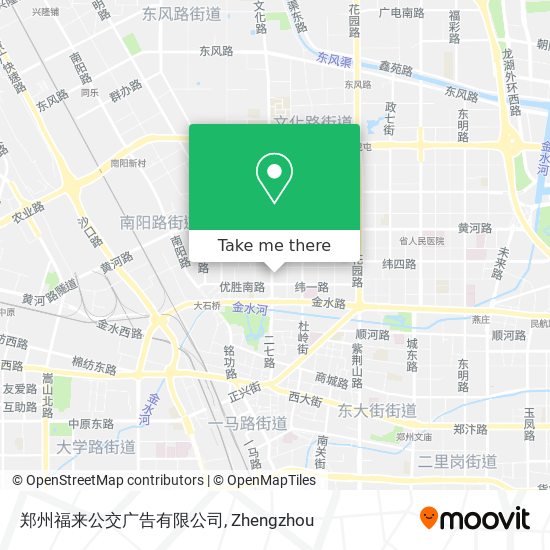 郑州福来公交广告有限公司 map
