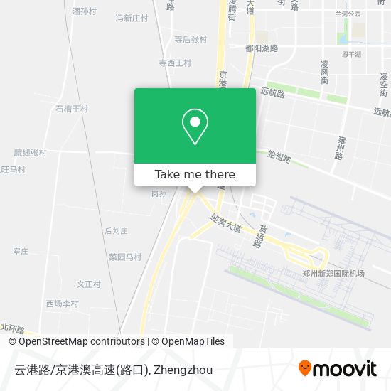 云港路/京港澳高速(路口) map