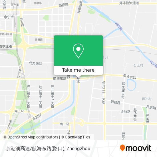 京港澳高速/航海东路(路口) map