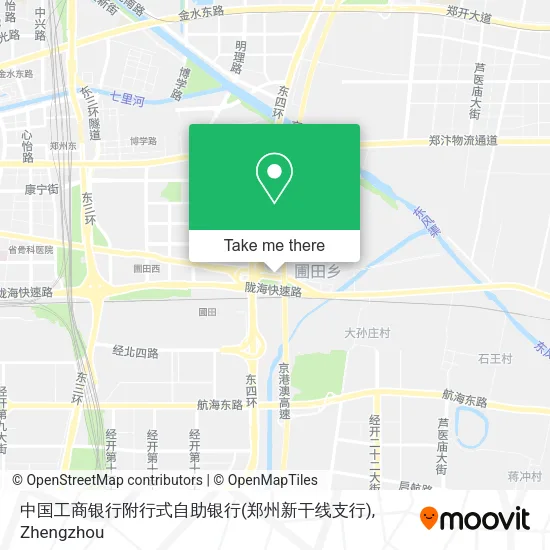 中国工商银行附行式自助银行(郑州新干线支行) map