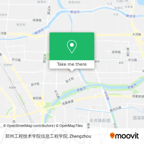 郑州工程技术学院信息工程学院 map