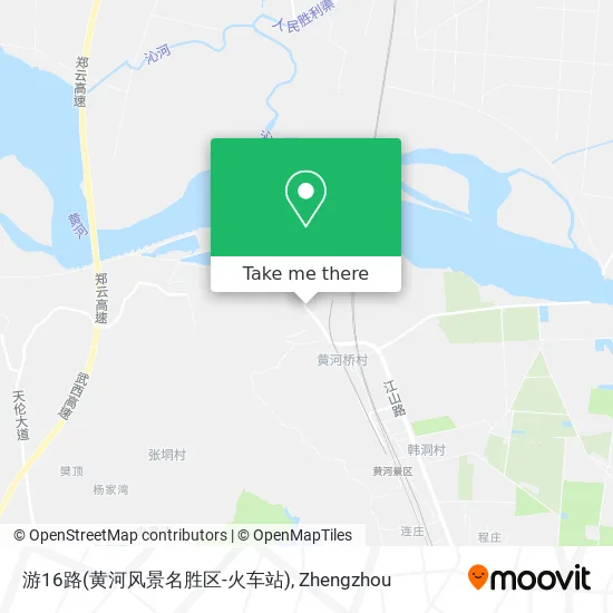 游16路(黄河风景名胜区-火车站) map