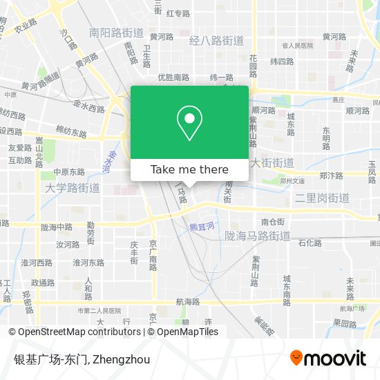 银基广场-东门 map