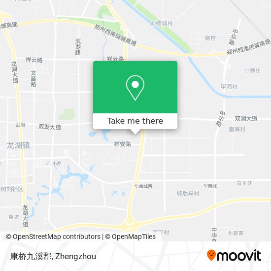 康桥九溪郡 map