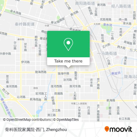 骨科医院家属院-西门 map
